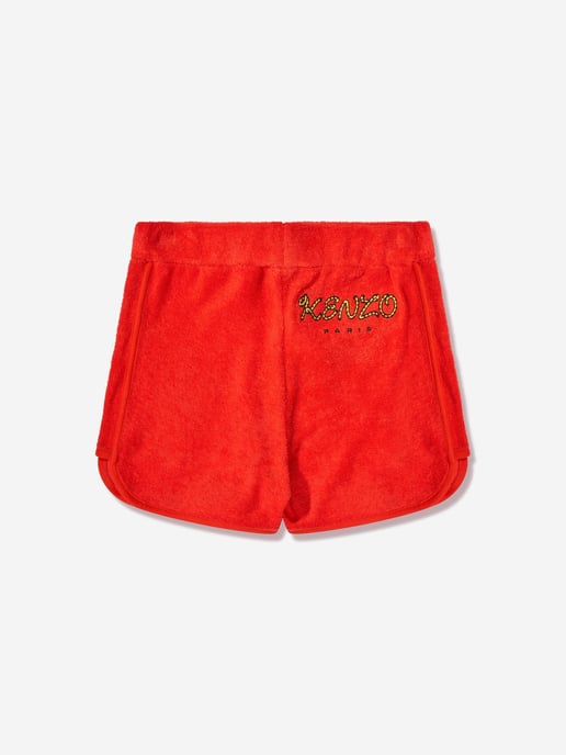 KENZO Boys Kotora Shorts in Red