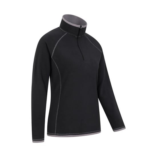 Mountain Warehouse Dames/Dames Montana Half Zip Fleece Top (Zwart) - Image 5