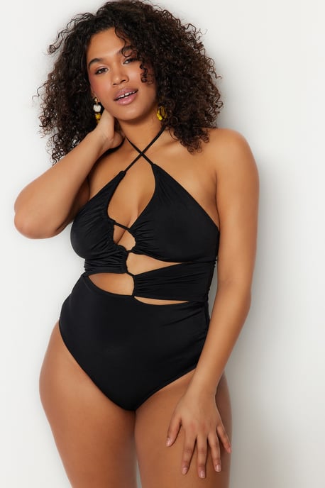 Trendyol Dam Plus Size Baddräkt - Image 2