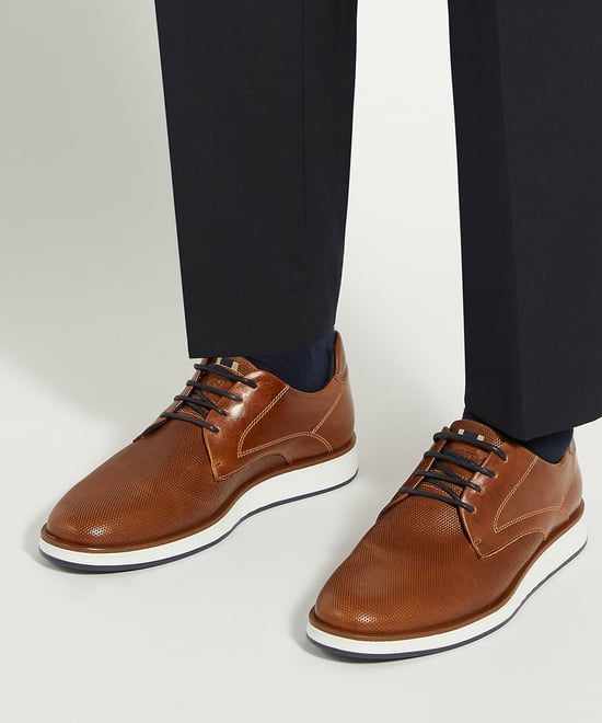 Dune Mens Wf Beko - Wide Fit Lace Up Shoes - Image 3