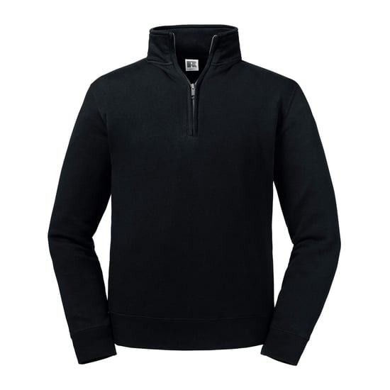 Russell Heren Authentieke Kwartier Ritssweatshirt (Zwart) - Image 1