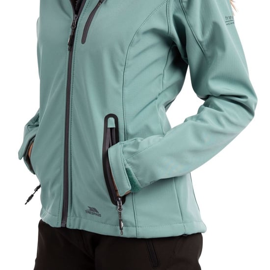 Trespass Womens/Ladies Bela II Waterproof Softshell Jacket (Teal Mist)