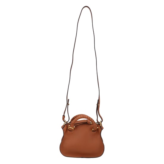 Chloé Marcie Mini Double Carry Bag Brown