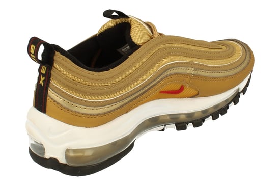 Nike Air Max 97 QS GS Kids Trainers Gold - Image 3