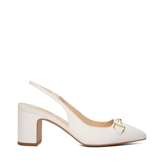 Dune Ladies Detailed - Snaffle-Trim Heeled Slingback Courts