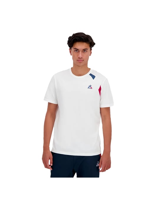 Le Coq Sportif N1 driekleurig T-shirt voor heren - Image 1