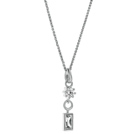 Orphelia 'Madelyn' Dames 925 Sterling Zilveren Hanger met Ketting - Zilver ZH-7583 - Image 3