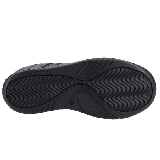 Hush Puppies Boys Harvey Leather School Shoes (Black) - Image 3