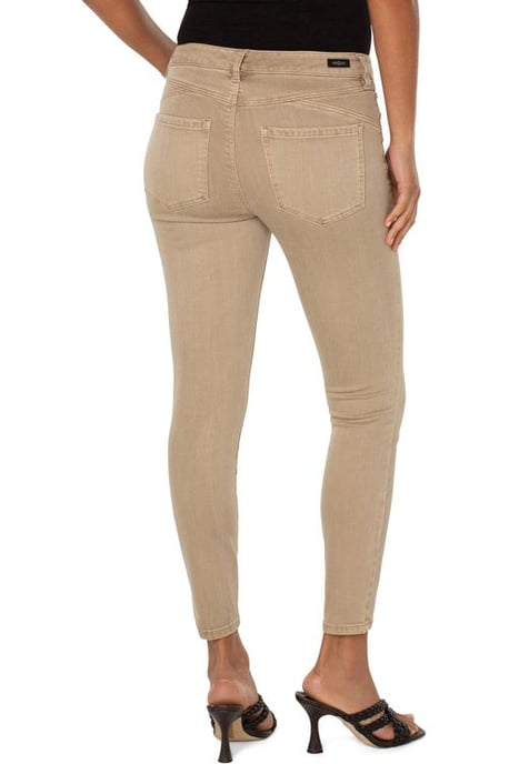 Piper Hugger Ankle Skinny Biscuit Tan Jeans