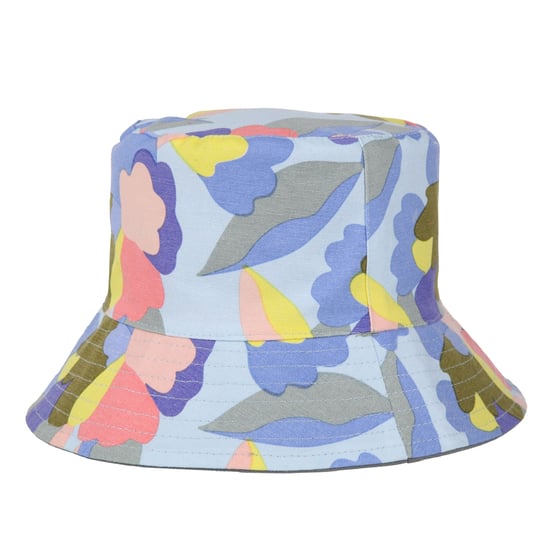 Regatta Womens/Ladies Abstract Floral Reversible Bucket Hat (Green Milieu)
