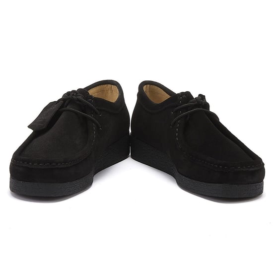 TOWER London Apache Black Suede Shoes - Image 5