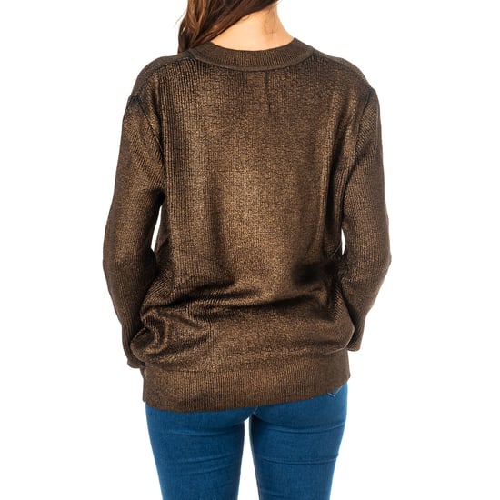 Women's long sleeve V-neck sweater KWS005
