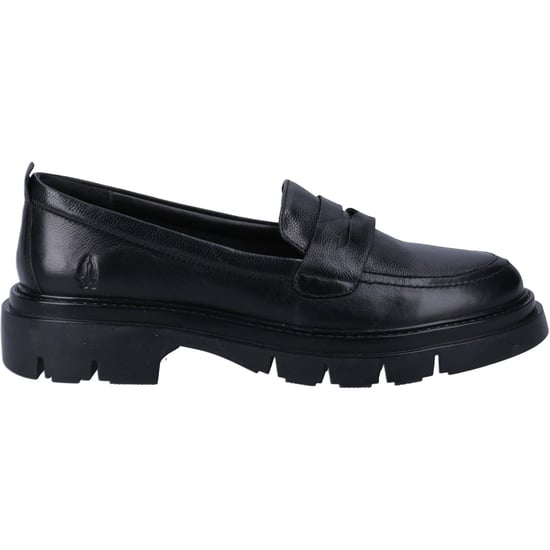 Hush Puppies Reece Leather Women's Black Loafers - Image 4
