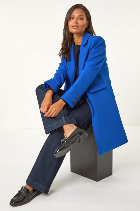 Tailored Single Breasted Coat