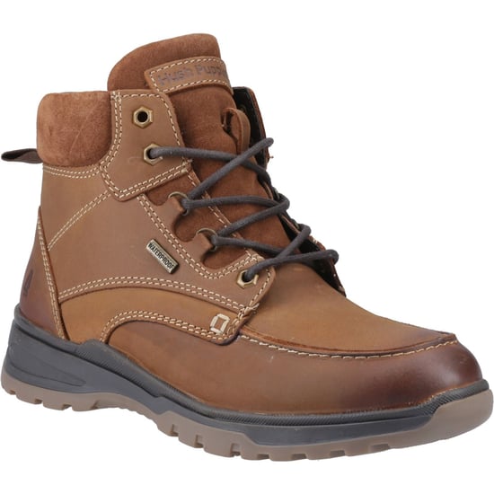 Hush Puppies Palmer läder herrkängor Tan - Image 1