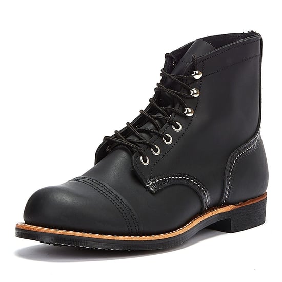 Red Wing Shoes Iron Ranger Harness Mens Black Boots - Image 3