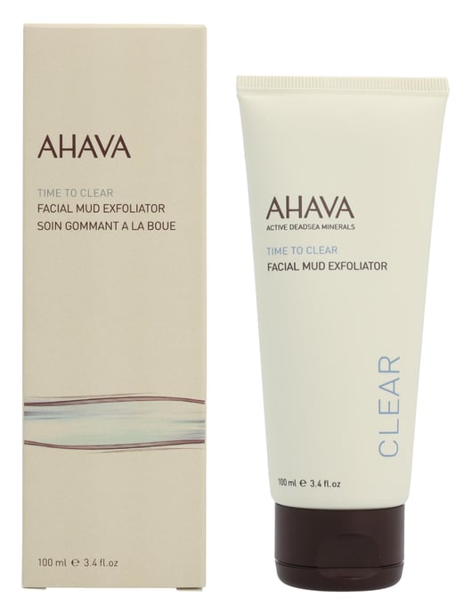 Ahava Time To Clear Facial Mud Exfoliator 100ml. - Image 4