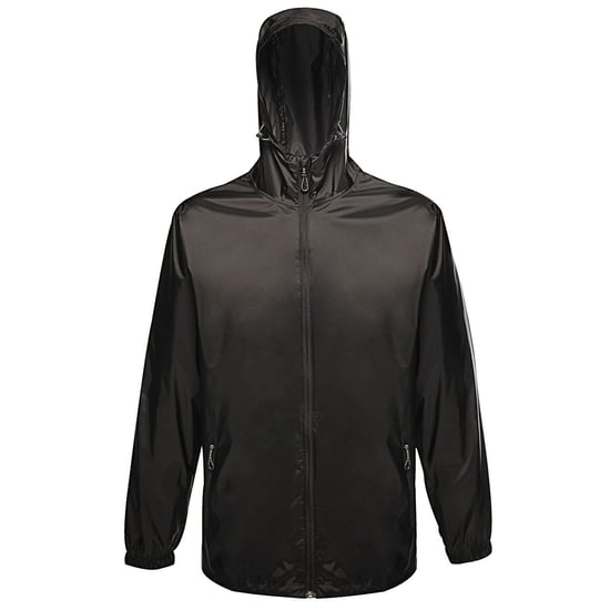 Regatta Pro Mens Packaway Waterproof Breathable Jacket (Black)