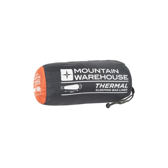 Mountain Warehouse Thermal Sleeping Bag Liner (Black)