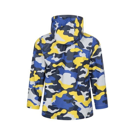 Mountain Warehouse Childrens/Kids Raindrop Camo Waterproof Jacket And Trousers Set (Pale Yellow)