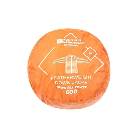 Mountain Warehouse Featherweight-jacka för män (bränd orange) - Image 6