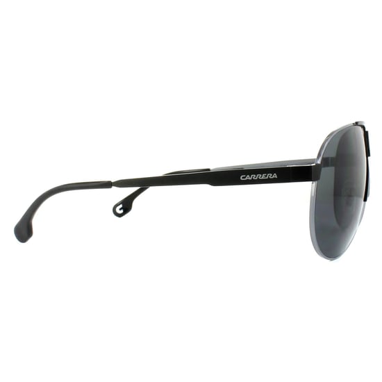 Carrera Aviator unisex ruthenium mat zwart grijze blauwe zonnebril - Image 4