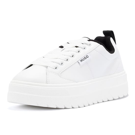 Hugo Lyssa Tennis Women's White Trainers - Image 3