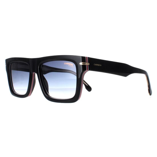Carrera Square Mens Striped Black Blue Gradient 305/S