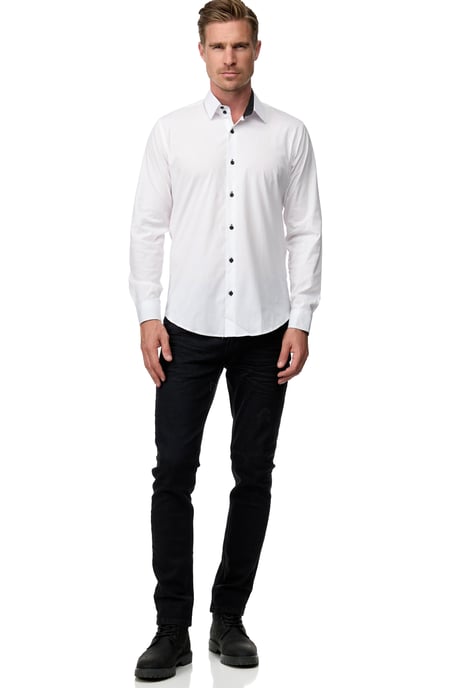 Rusty Neal Overhemden Overhemd Slim Fit Wit - Image 6