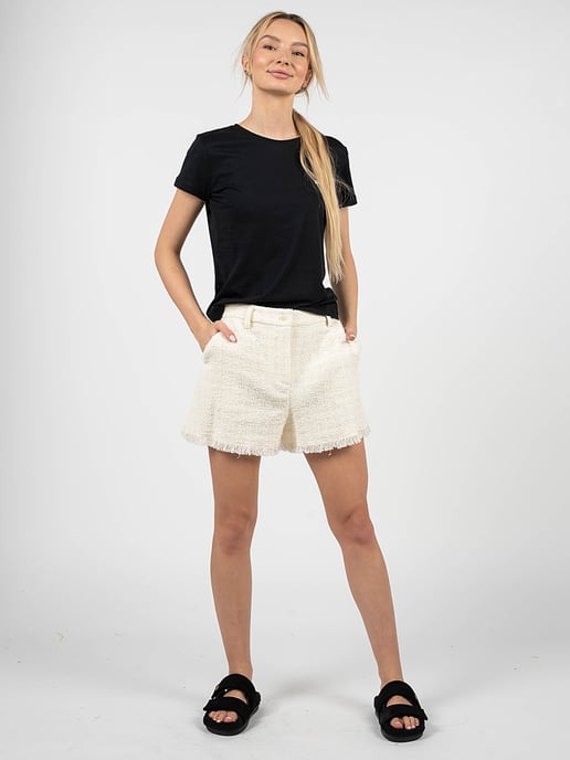 Pinko Shorts Bacchettone 1 Woman's White - Image 2