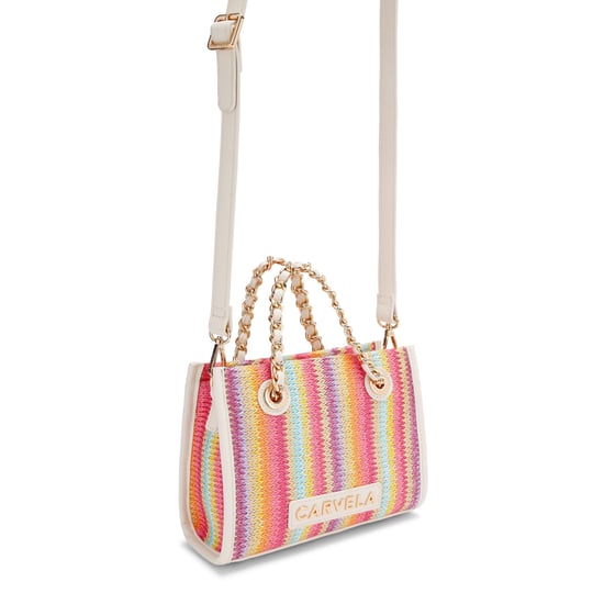 Carvela Leila Raffia Mini Tote Bag