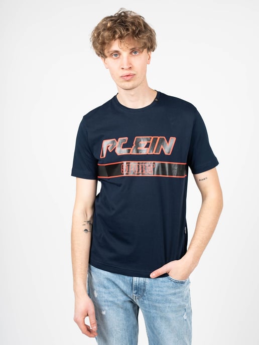 Plein Sport T-shirt Herr Blå - Image 3
