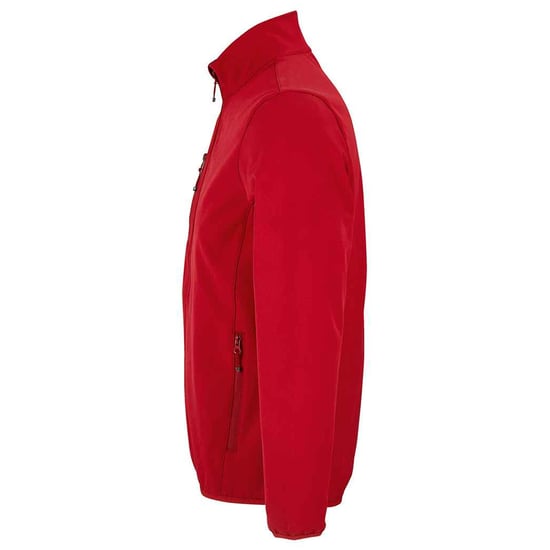 SOLS Mens Falcon Soft Shell Jacket (Pepper Red) - Image 3
