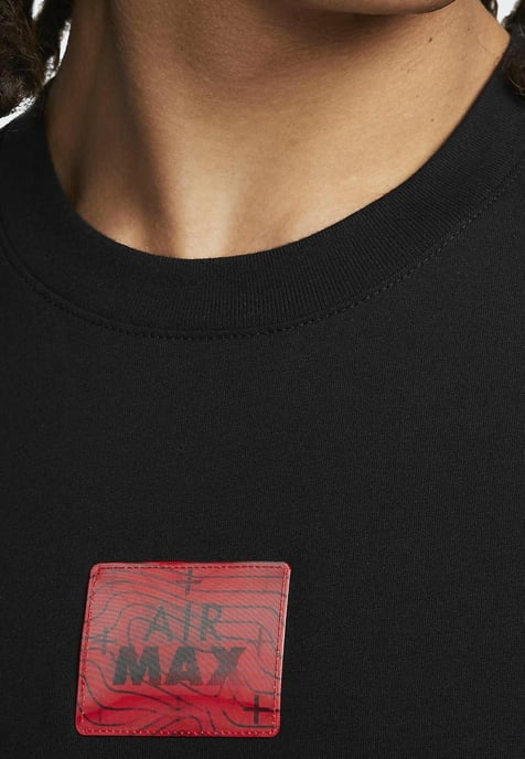 Nike Sportswear Air Max Mens T-Shirt in Black - Image 3