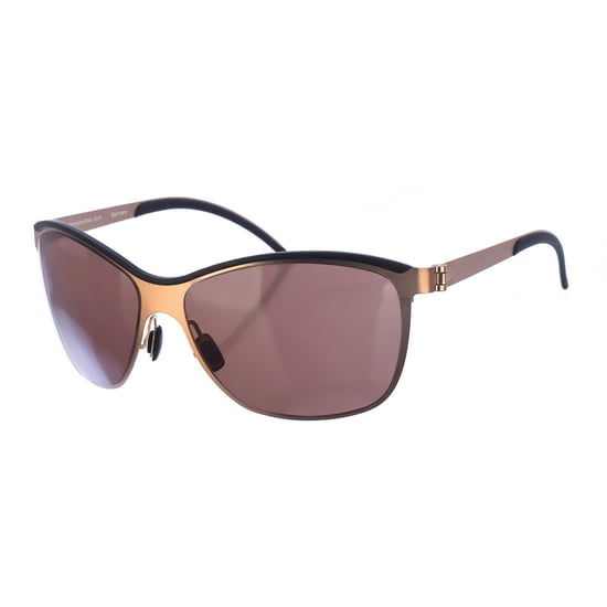 Men's oval-shaped metal sunglasses M1047 - Image 1