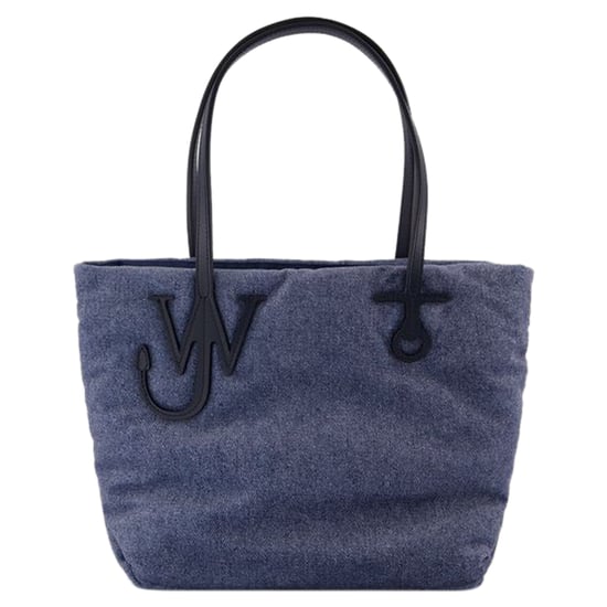 Small Puffy Anchor Shopper Bag - J.W. Anderson - Polyester - Blue - Image 1
