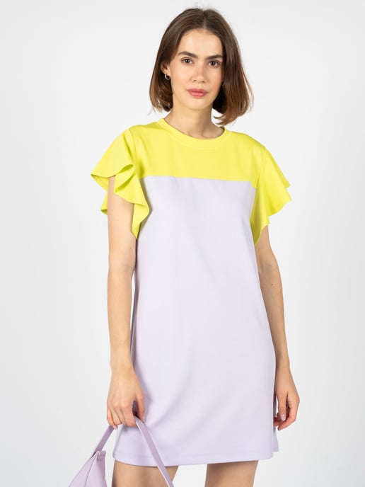Silvian Heach Dress Woman's Yellow