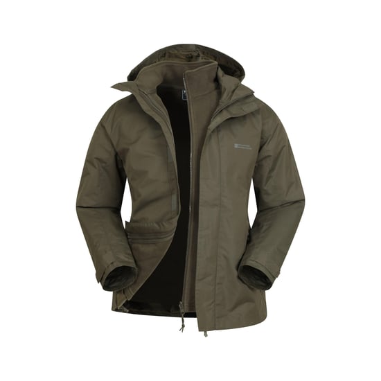 Mountain Warehouse Mens Fell II 3 in 1 Jacka (Khaki) - Image 1