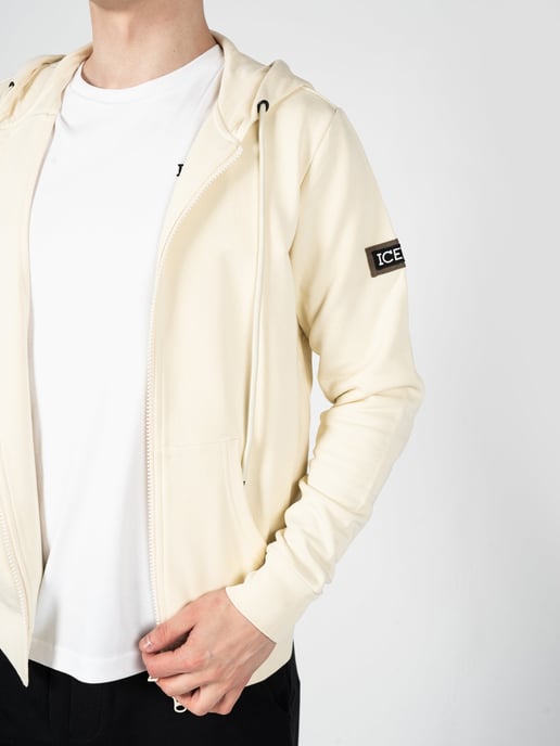 Iceberg Sweatshirt Hoodie Men's Beige - Image 5