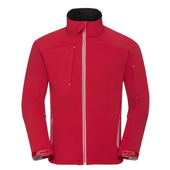 Russell Heren Bionic Softshell Jacket (Klassiek rood) - Image 1