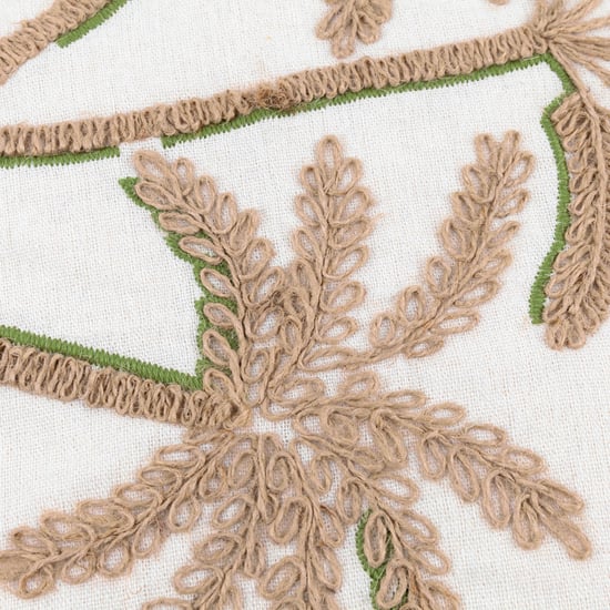 furn. Palm Embroidered Cushion Cover - Image 5