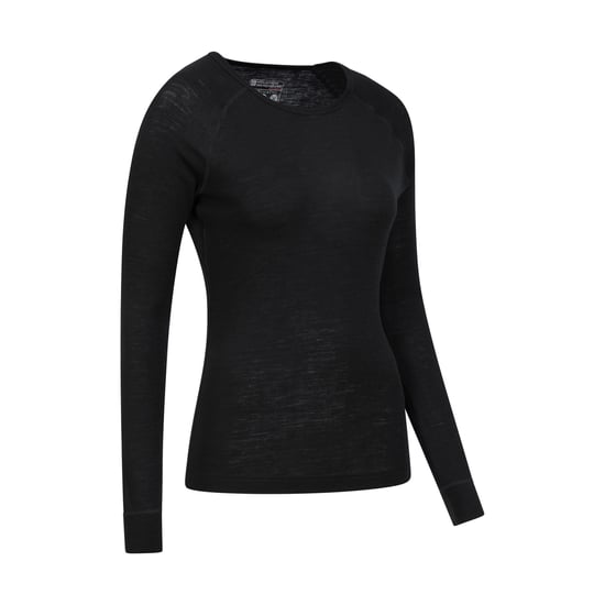 Mountain Warehouse Womens/Ladies Merino Wool Base Layer Set (Black) - Image 3