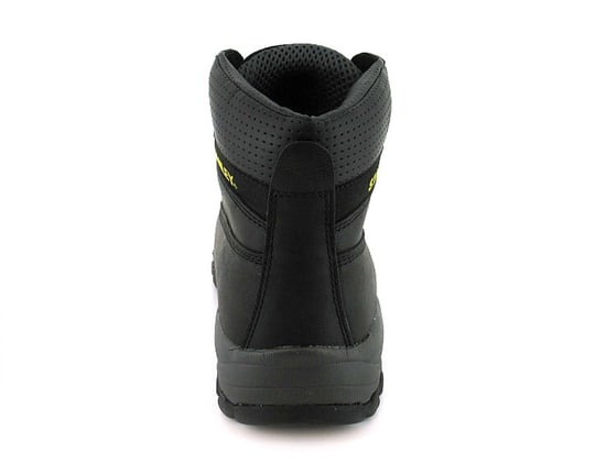 Stanley Mens Safety Boots Hartford Leather Lace Up black