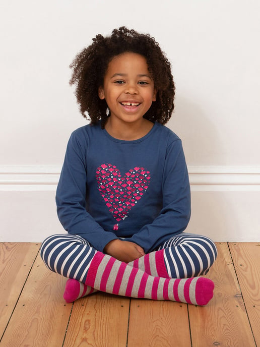 Kite Clothing Fair Isle Cosy Socks Pink