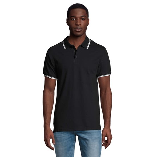 SOLS Heren Praktijk Contrast Poloshirt (Marine) - Image 1
