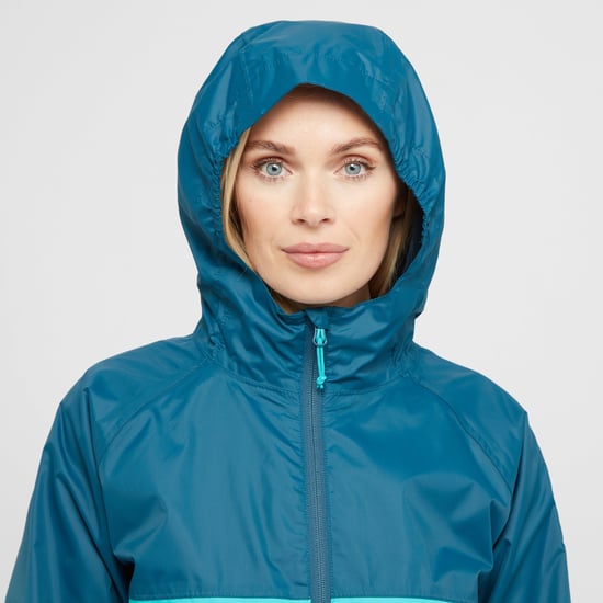 Peter Storm Women's Cyclone Lightweight Waterproof Jacket with Fitted Hood, Hiking Raincoat