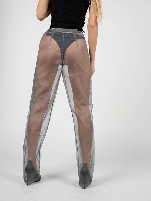 Patrizia Pepe Trousers Woman's Grey - Image 4