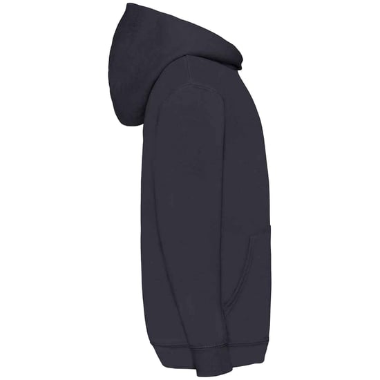 Fruit Of The Loom Kids Unisex Classic 80/20 Hoodie (Deep Navy) - Image 3