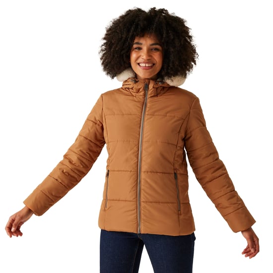 Regatta Womens/Ladies Winnie Quilted Jacket (Bran Brown) - Image 4