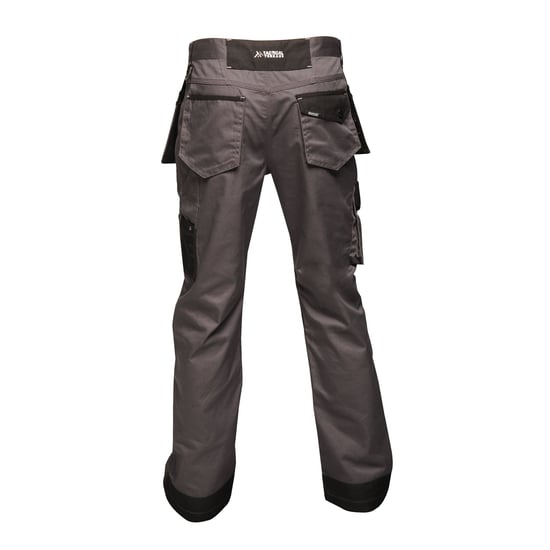 Regatta Mens Incursion Work Trousers (Iron/Black) - Image 2